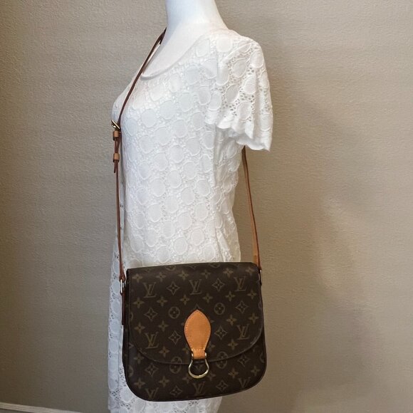 Louis Vuitton Vintage Monogram Canvas Crossbody Bag - Picture 2 of 10